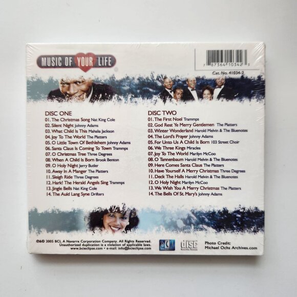 Music of Your Life Soulful Christmas  2-CD Set Original Artists Original Recordi - Picture 2 of 5